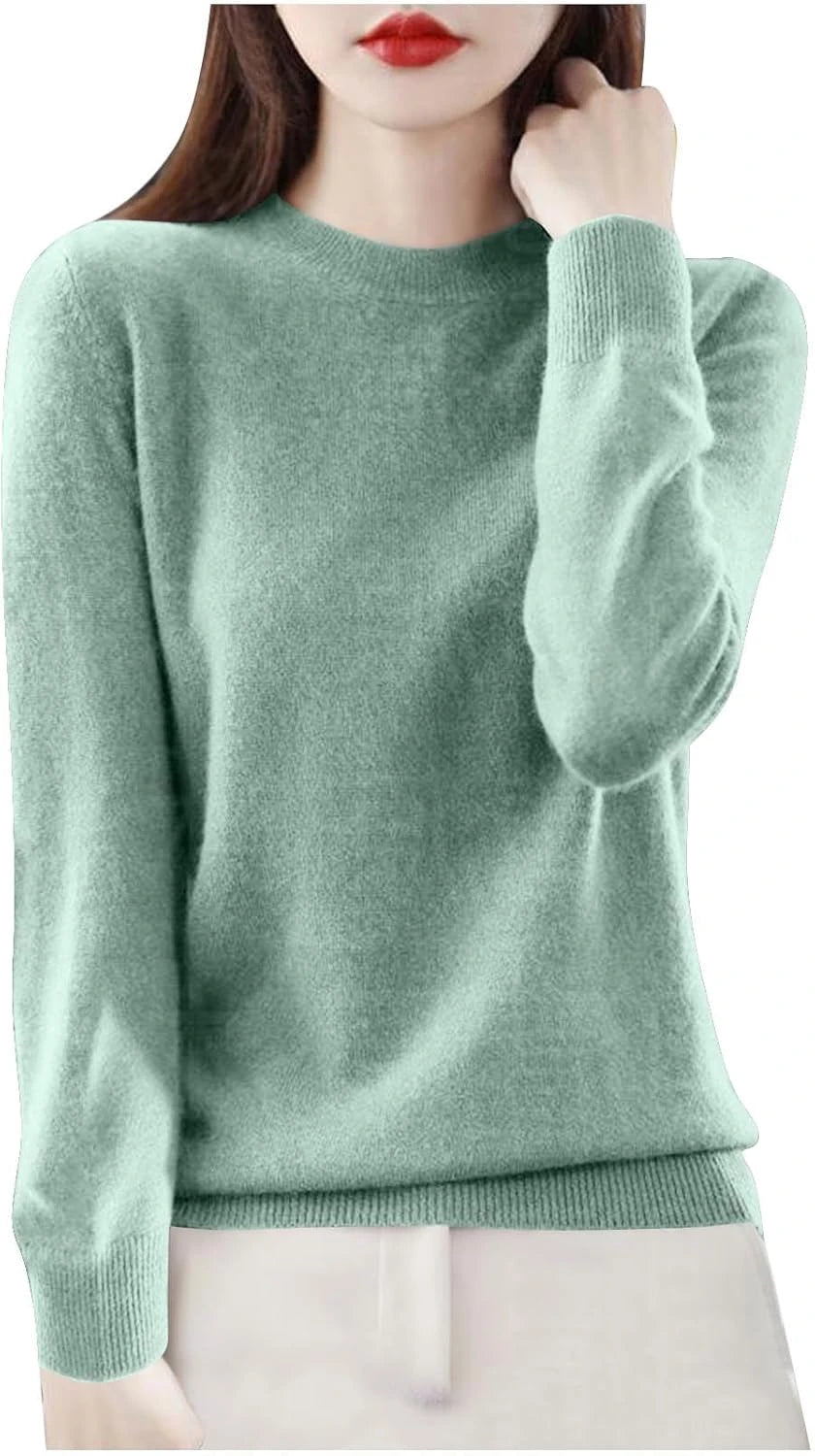 Cashmere Knit Pullover Sweater