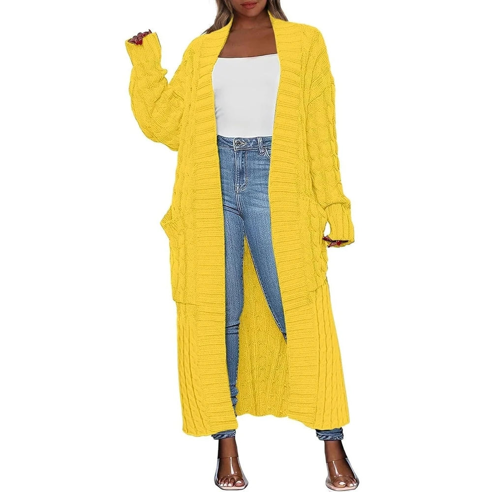 Women's longline cardigan, additional view